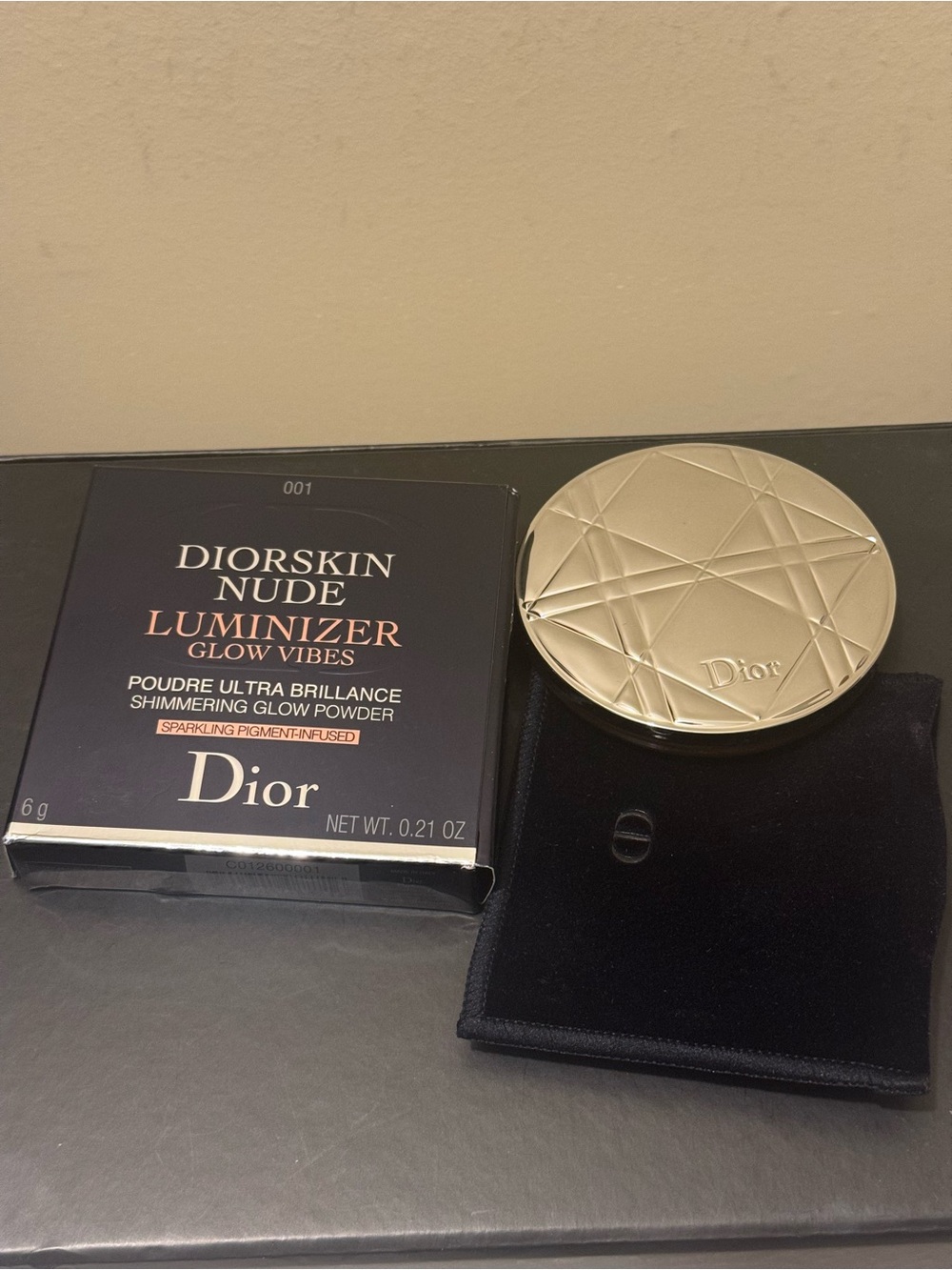 BNIB Dior Diorskin Nude Luminizer Glow Vibes 001 Rosy Vibes 2020 Limited Edition - Picture 2 of 12